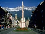 St Anna Monument on Maria Theresien Strasse